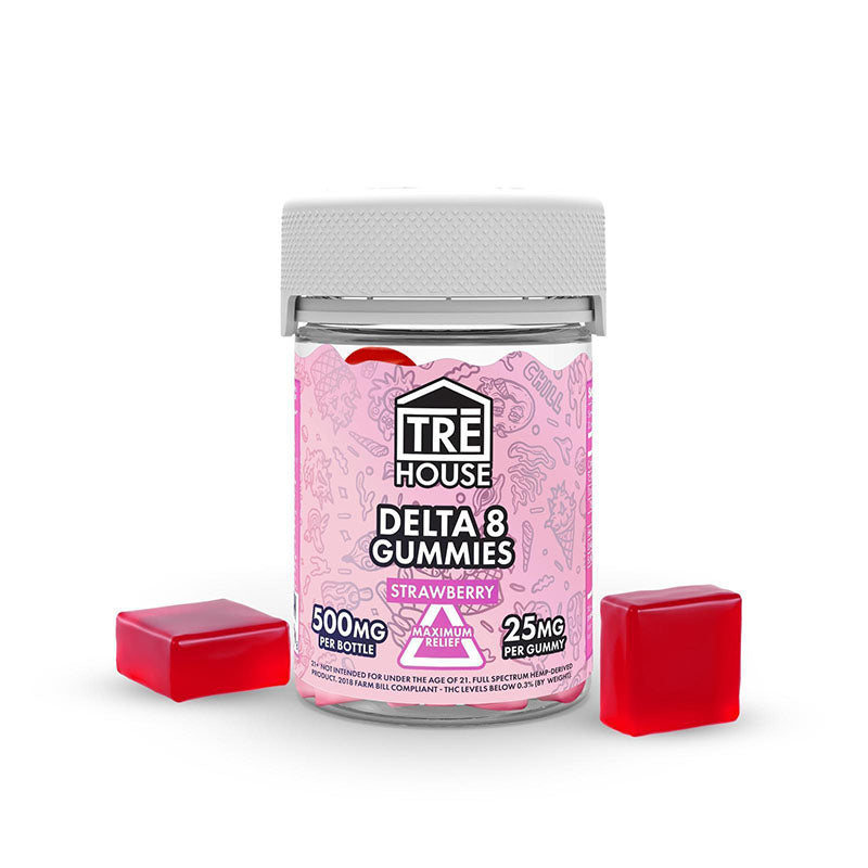 Gummies - Delta 8 - Strawberry