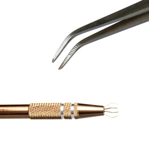 Apex Ancillary 2pc Slurper Set | Comes with a Grabbing Tool & Reverse Tweezers