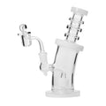 Human Grade 8" Bent Neck Dab Rig | Ziggy's Miami
