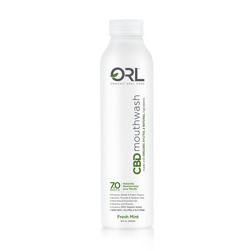 CBD Mouthwash with Organic Xylitol & Natural Ingredients — view 2 | Ziggy's Miami