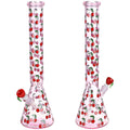 Life Is A Bowl Of Cherries Beaker Water Pipe - 18" / 14mm F