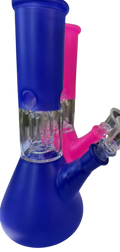 8” Dome Decorative Glass Water Pipe Bong Bubbler Percolator