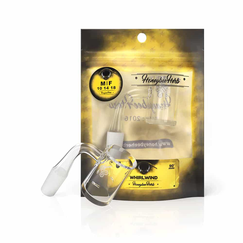 Whirlwind Quartz Banger - 90° Degree | YL