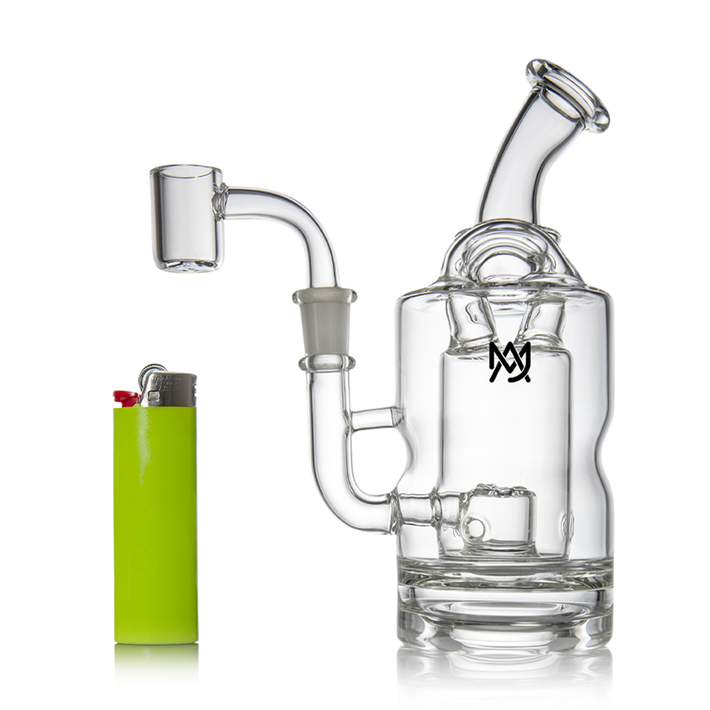 MJ Arsenal Turbine Mini Dab Rig — view 3 | Ziggy's Miami