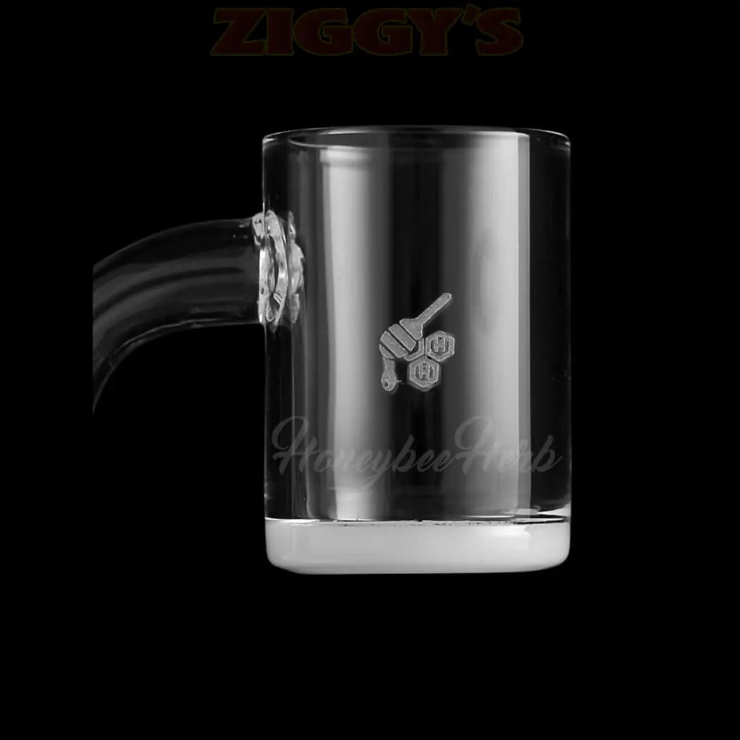 Honey & Milk Quartz Banger - 90° Degree - YL Honeybee Herb