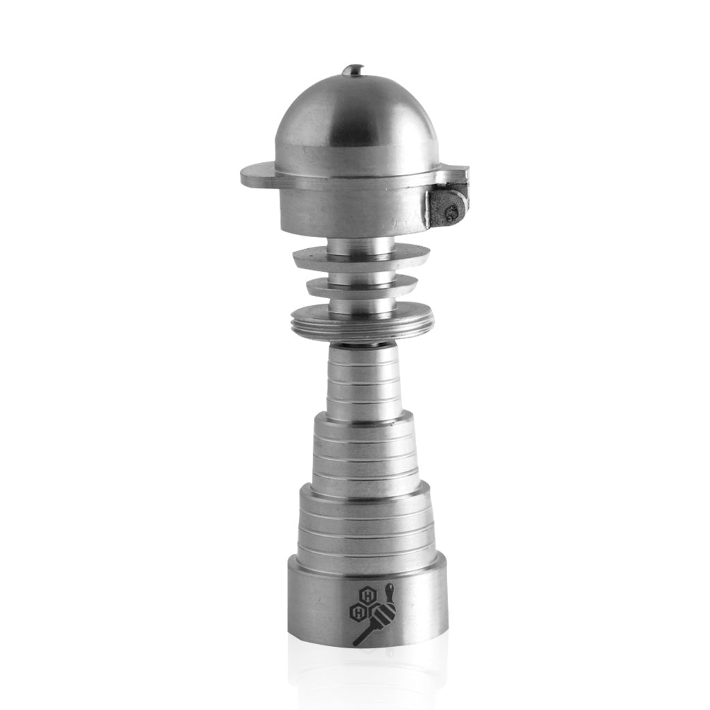 Titanium 6 in 1 Baseball Carb Cap Dab Nail