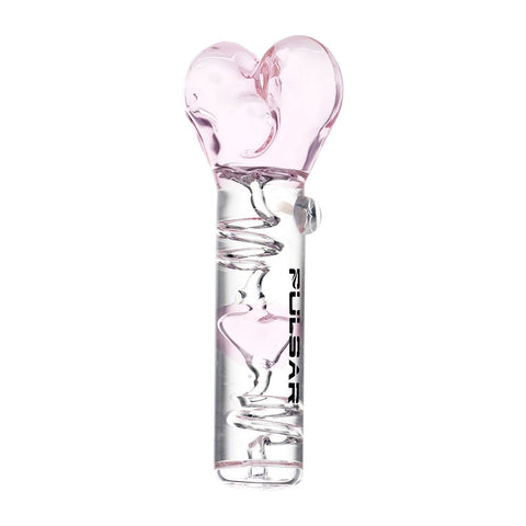 Pulsar Cool Down My Heart Glycerin Glass Hand Pipe - 5.5" | Ziggy's Miami