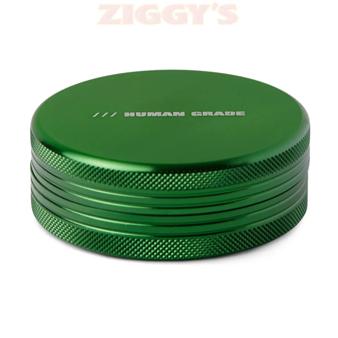 Human Grade Grinder 1C (2.5" 2-Piece) Smoke Drop
