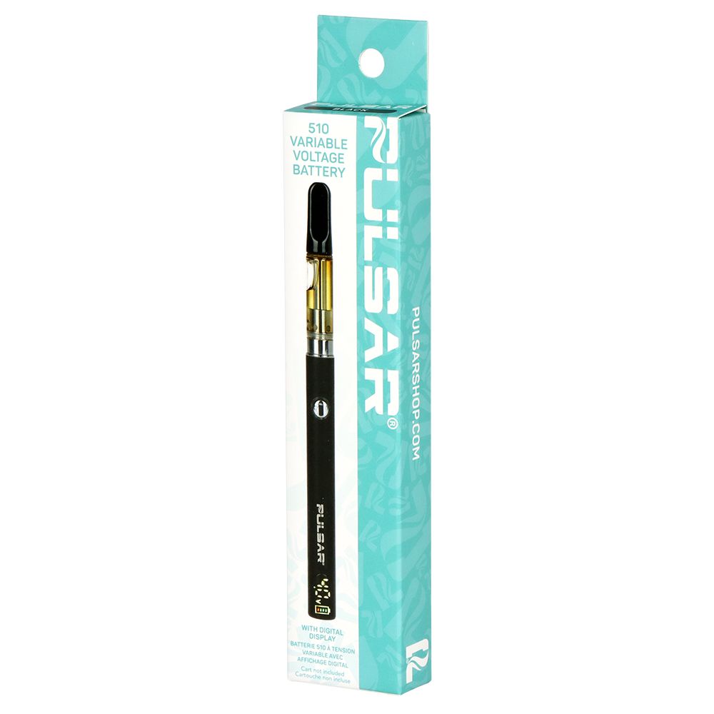 Pulsar Digital Display Slim Variable Voltage 510 Vape Battery | 400mAh — view 11 | Ziggy's Miami