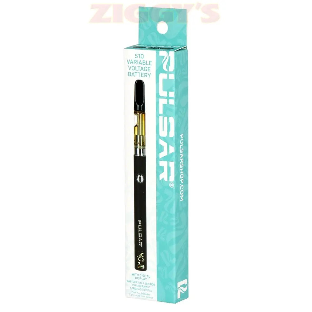 Pulsar Digital Display Slim Variable Voltage 510 Vape Battery | 400mAh Smoke Drop