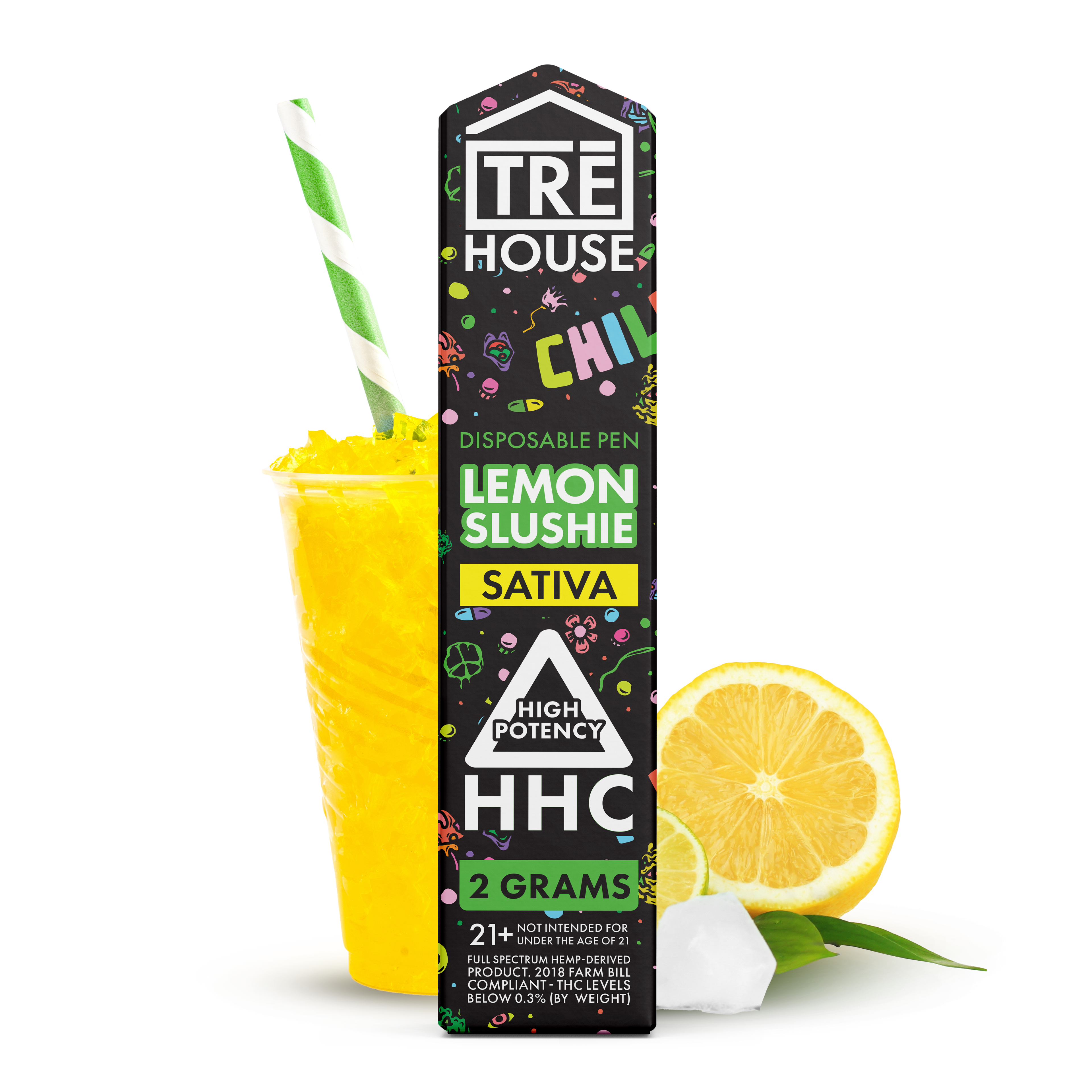 Pen - Lemon Slushie - HHC - 2 Grams