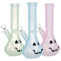 Glow in Dark Jack-O-Lantern Glass Bong - 9.25" / 14mm F | Ziggy's Miami