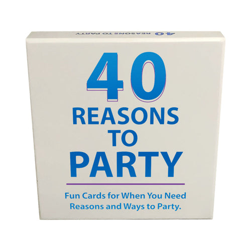 40 Reasons to Party Cards — view 2 | Ziggy's Miami