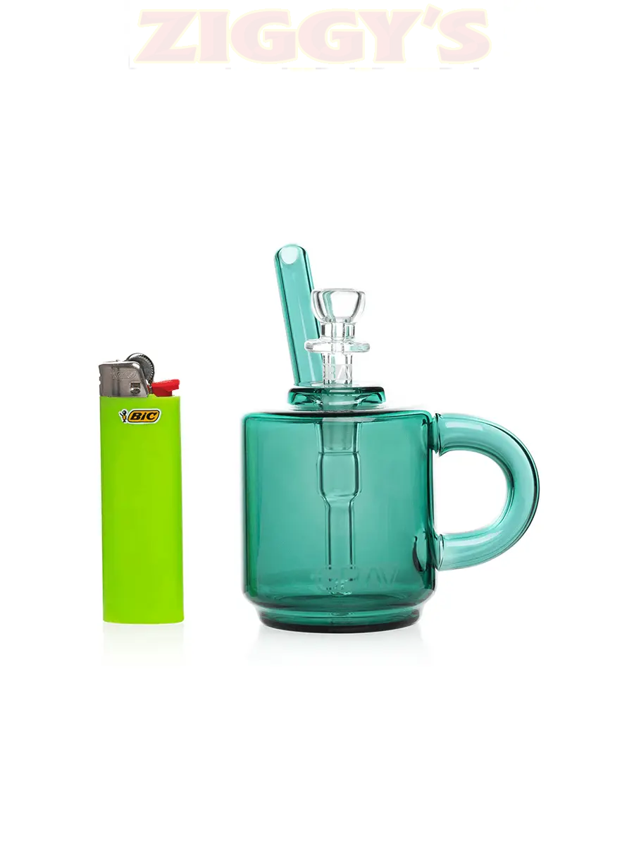 GRAV® Coffee Mug Pocket Bubbler - Assorted Colors Smoke Drop
