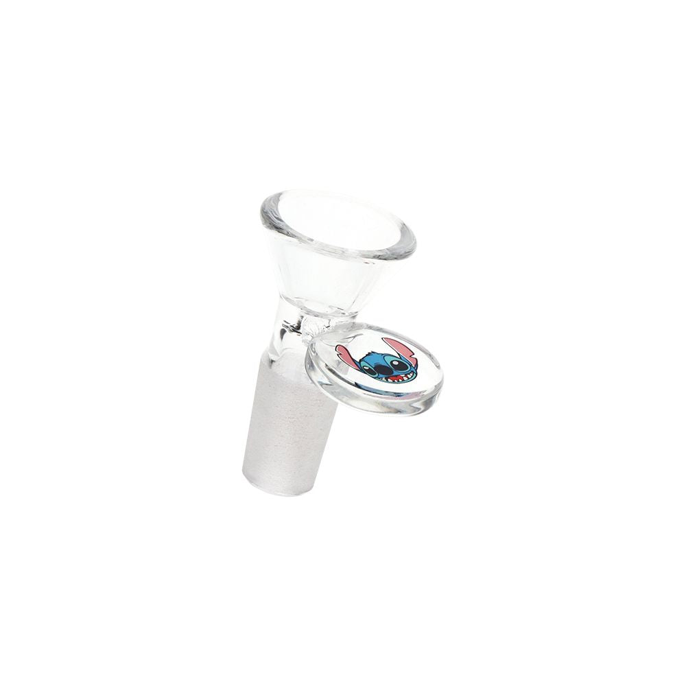 Lelo and Stitch Beaker Glass Water Pipe - 10" / 14mm F — view 3 | Ziggy's Miami