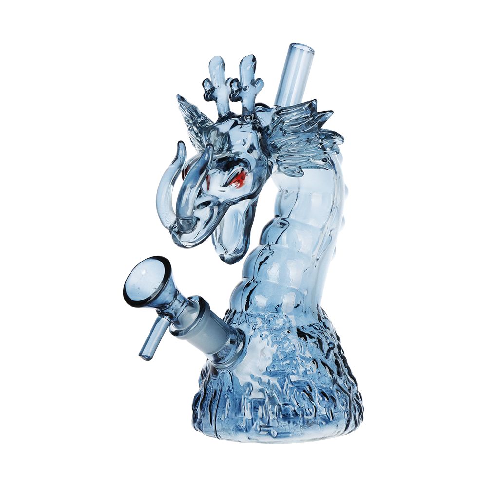 SeshGear Rising Dragon Glass Water Pipe | 6.75" | 14mm F — view 2 | Ziggy's Miami