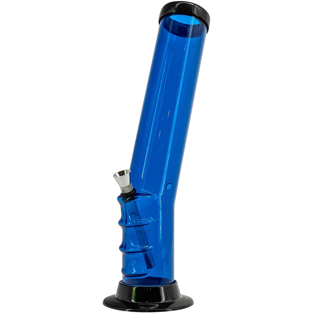 Acrylic Bent Neck Bong 9-12" - Multiple Colors