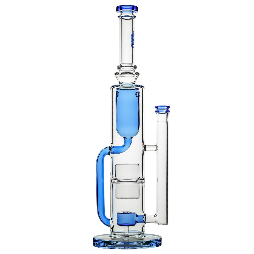 Calibear Pillar Flower Of Life Klein Bong