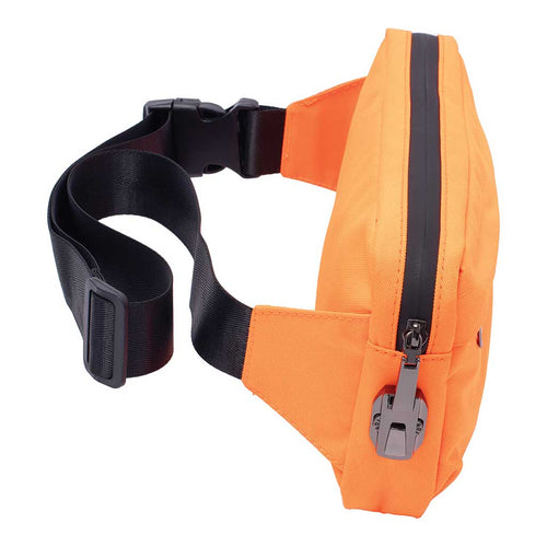 11.5IN X 5.5IN X 2IN SMELLPROOF SLING BAG - NEON ORANGE — view 2 | Ziggy's Miami