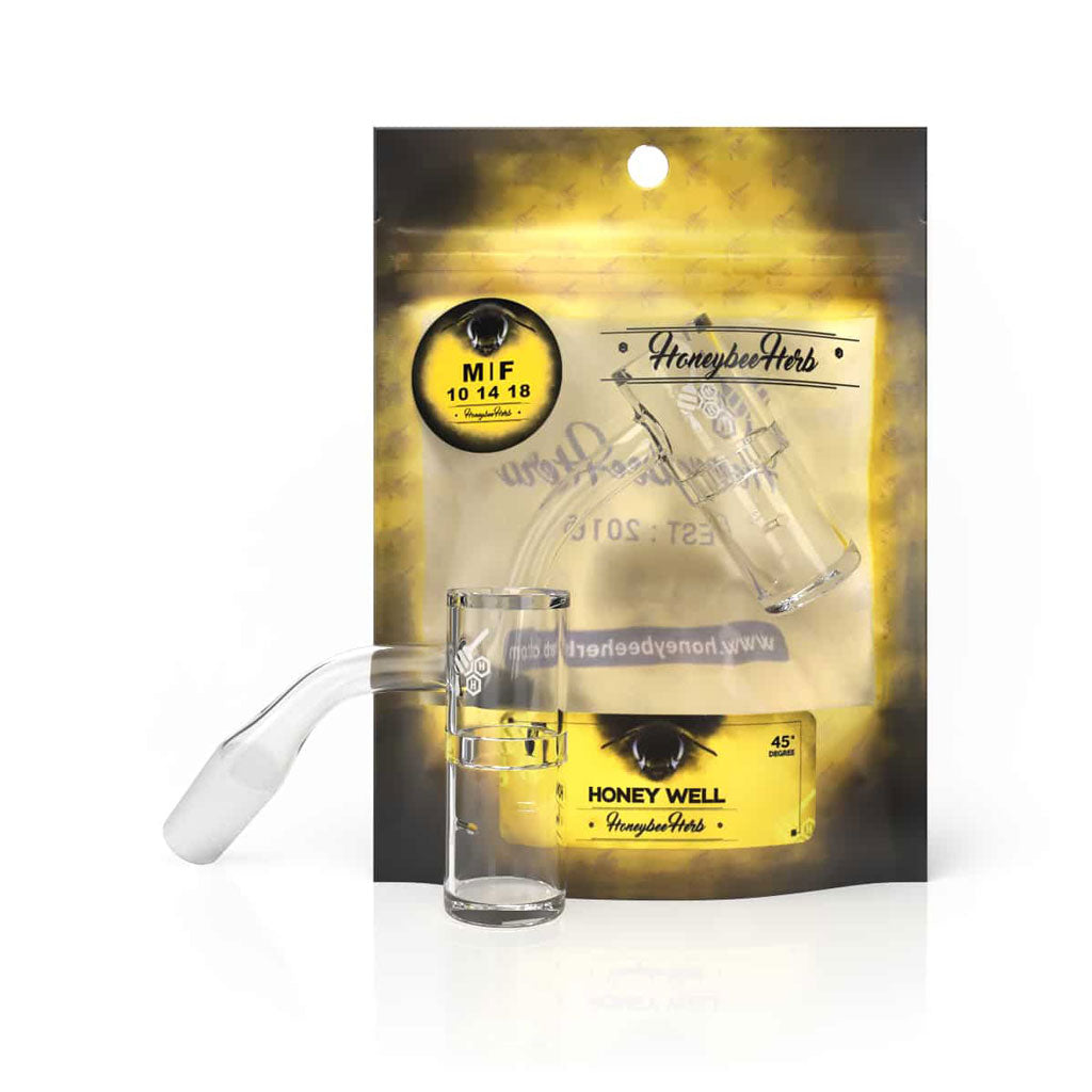 Honey Well Quartz Banger - 45° Degree | YL