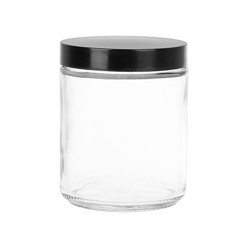 Clear Screw-Top Jar - 3.5" x 2.8"/ Large | Ziggy's Miami