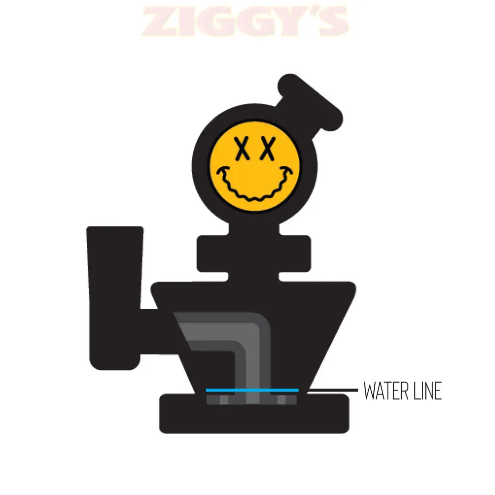 Big Face Mini Dab Rig 4-Piece Kit Ziggy's Miami