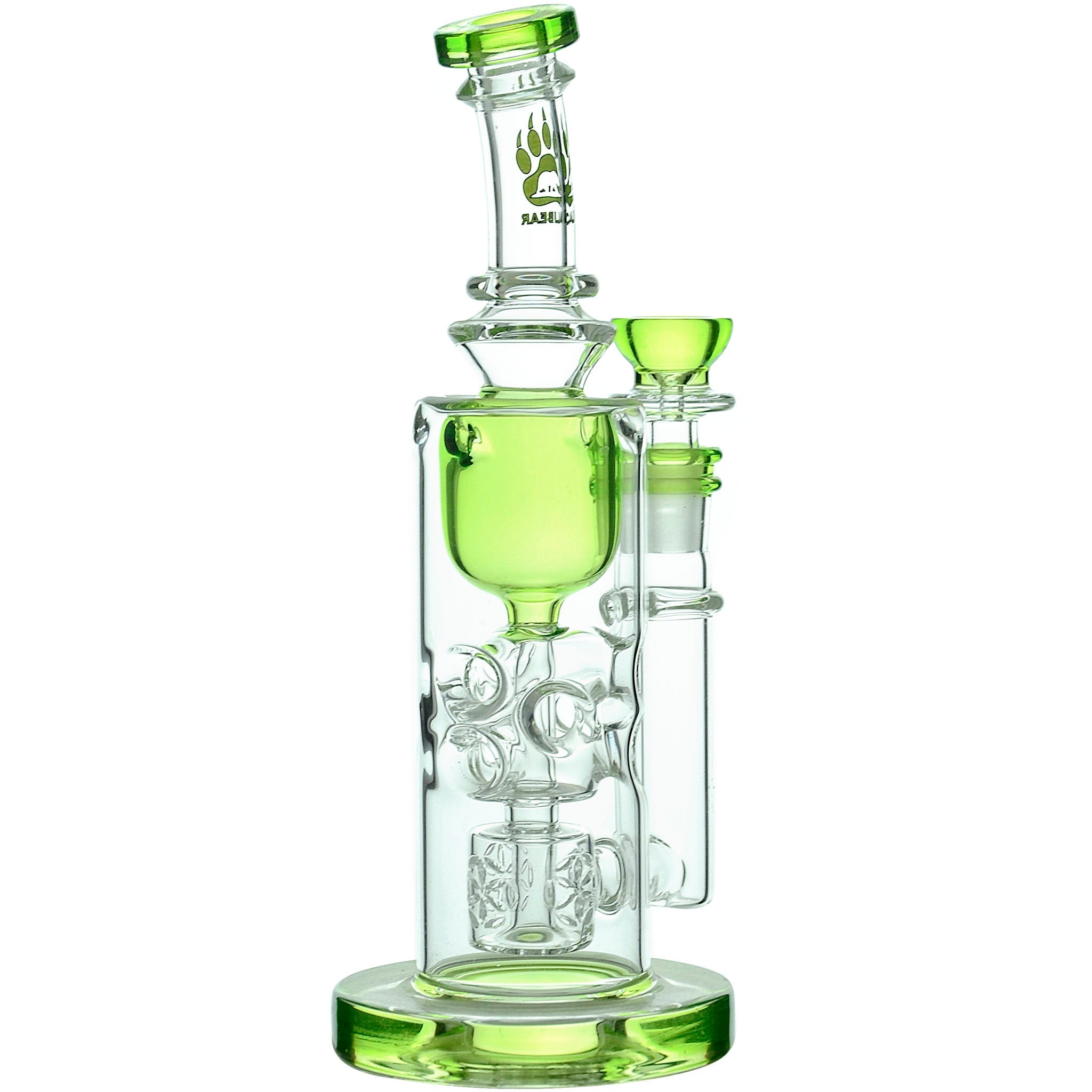 Calibear Nebula Seed of Life Percolator Dab Rig — view 21 | Ziggy's Miami