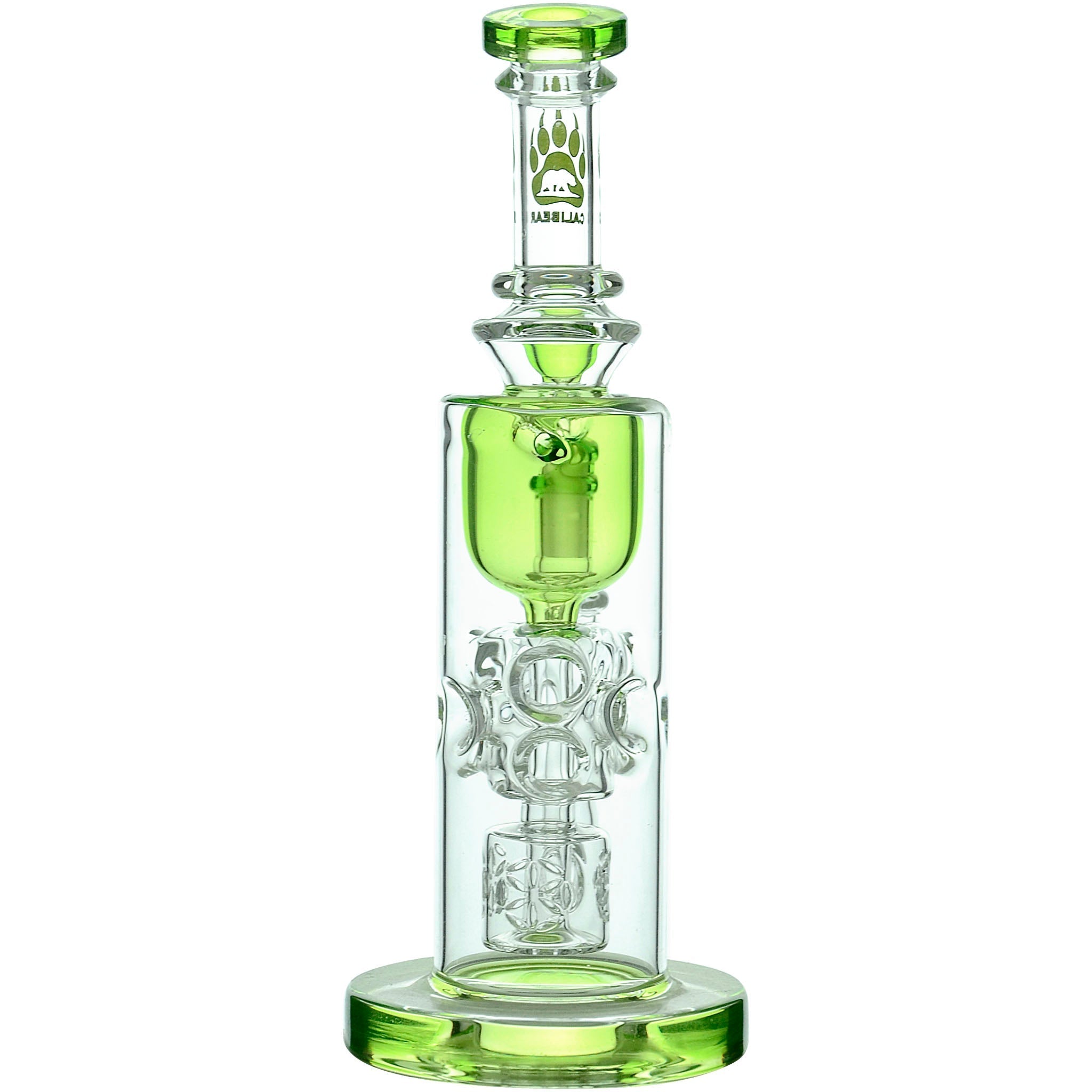 Calibear Nebula Seed of Life Percolator Dab Rig — view 22 | Ziggy's Miami