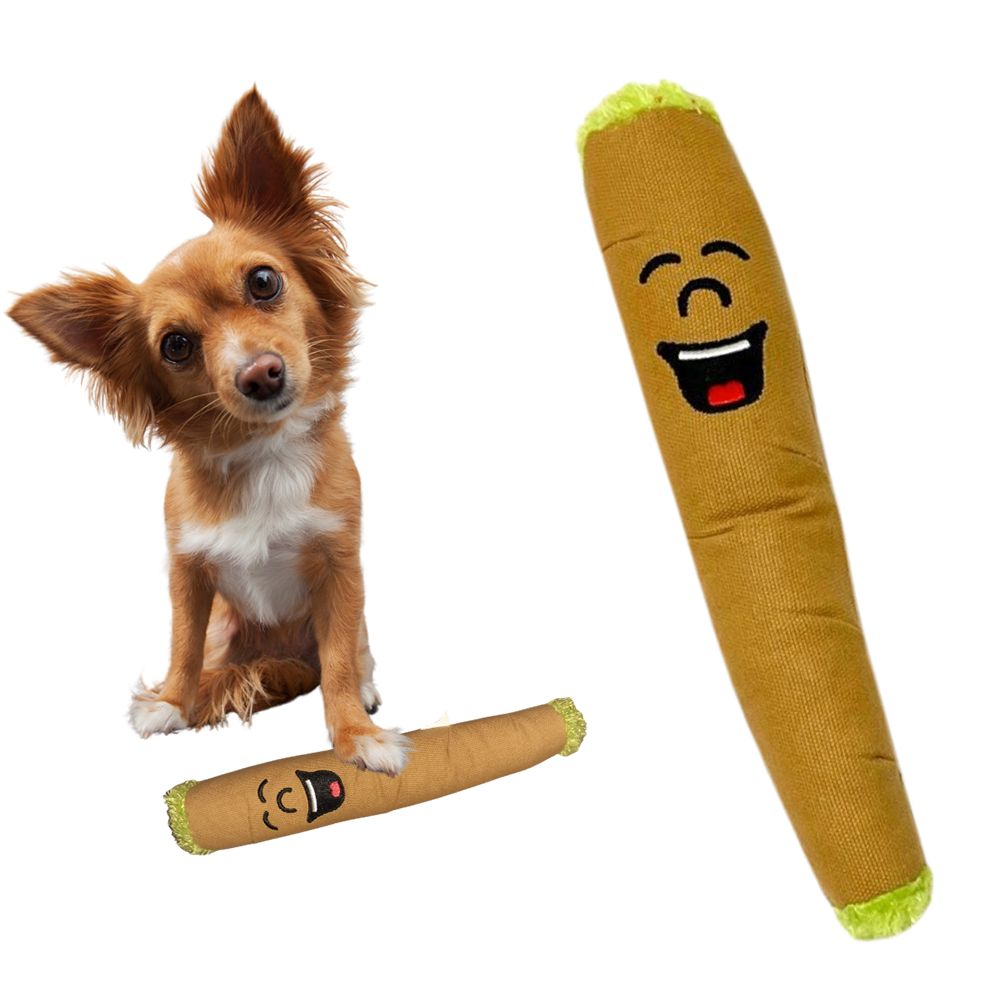 Paw:20 B the Blunt Squeaker Dog Toy - 10" — view 3 | Ziggy's Miami
