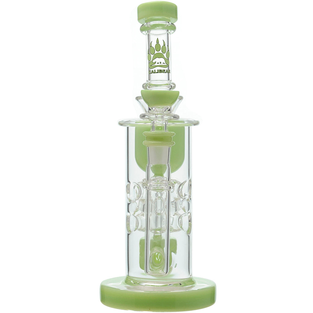 Calibear Nebula Seed of Life Percolator Dab Rig — view 37 | Ziggy's Miami