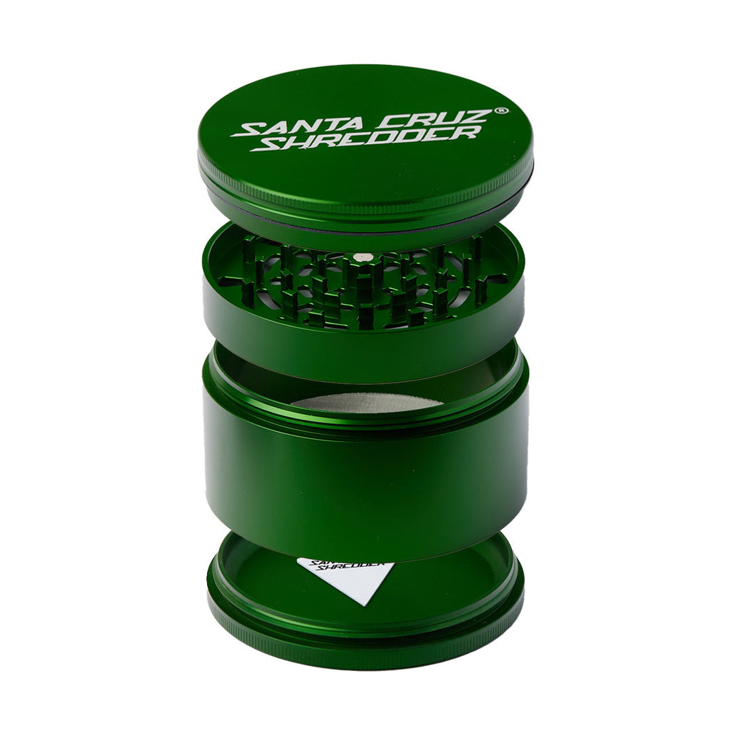 Santa Cruz Shredder Large 4-Piece Grinder — view 11 | Ziggy's Miami