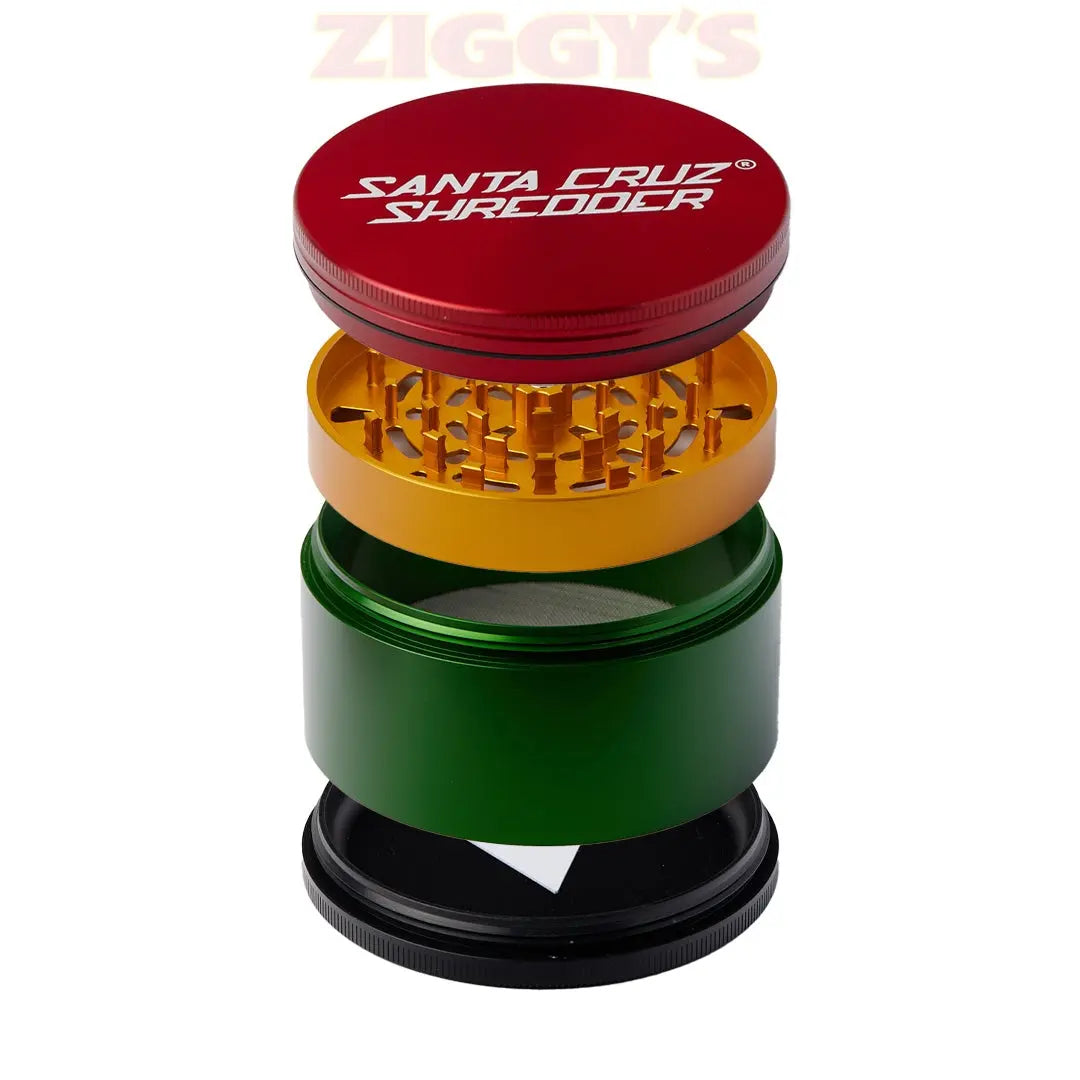 Santa Cruz Shredder Large 4-Piece Grinder Smoke Drop