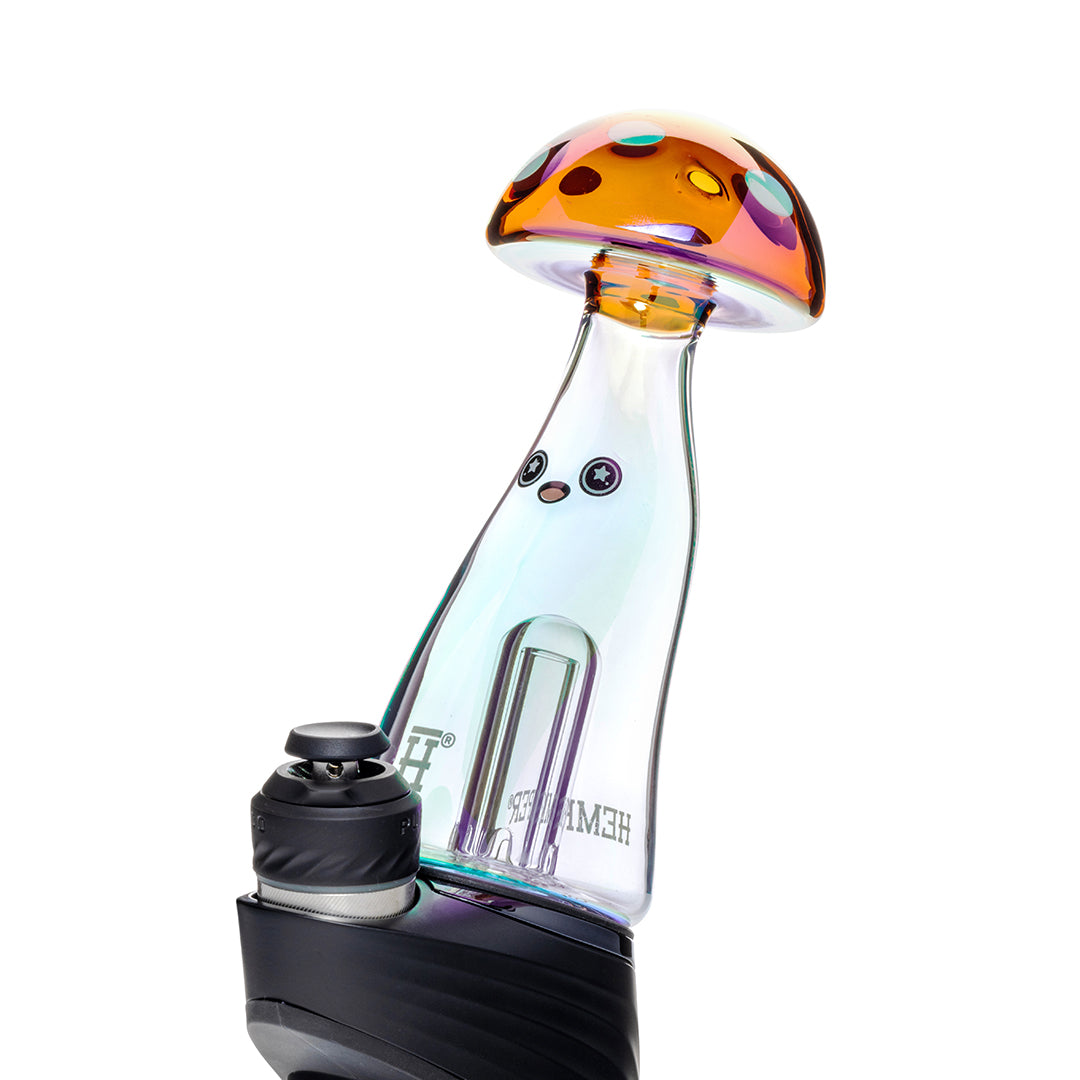 Hemper Trippy Shroom Glass Attachment – Puffco Peak