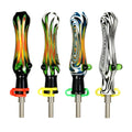 Fully Worked Wig Wag Dab Straw - 5.5" / Colors Vary — view 2 | Ziggy's Miami