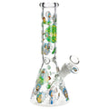 Rick and Morty Portal Glass Water Pipe - 9.75" / 14mm F