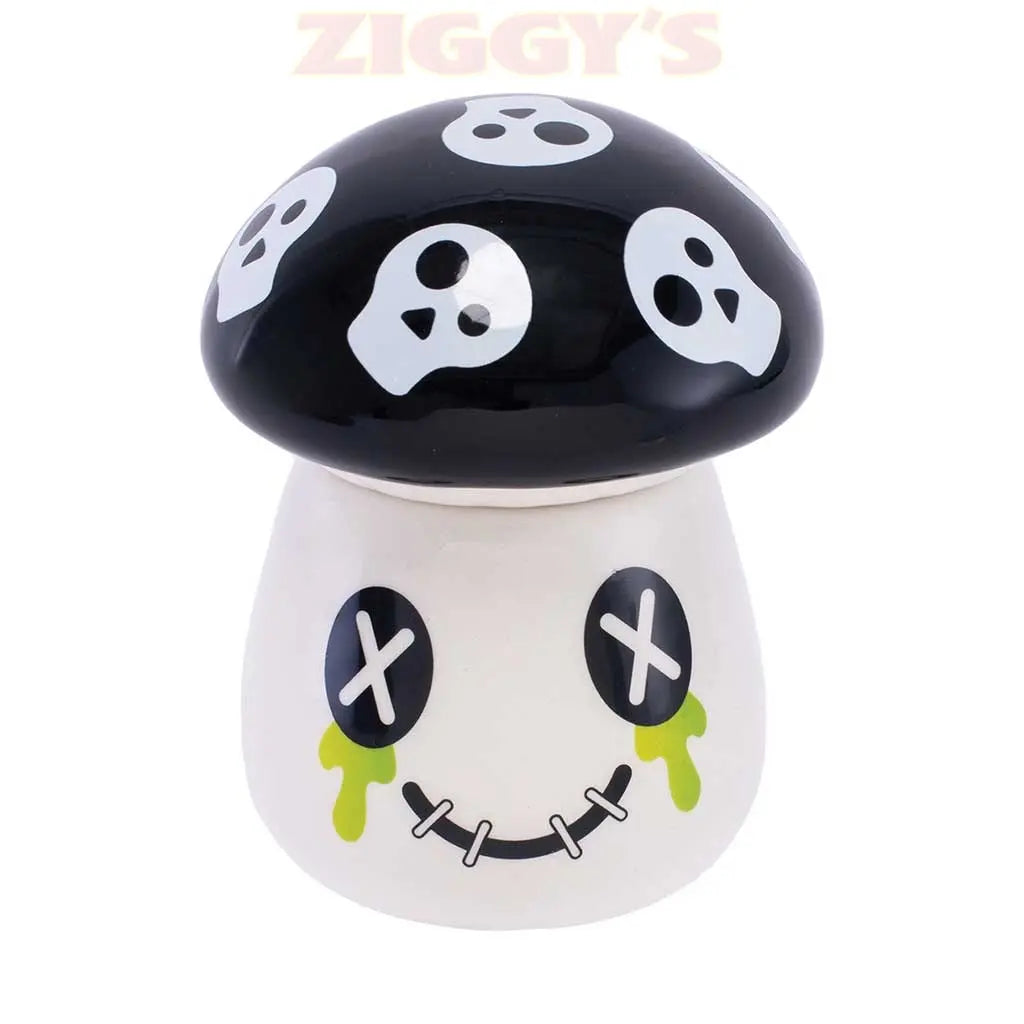 MUSHROOM SKULL STASH JAR Smoke Drop