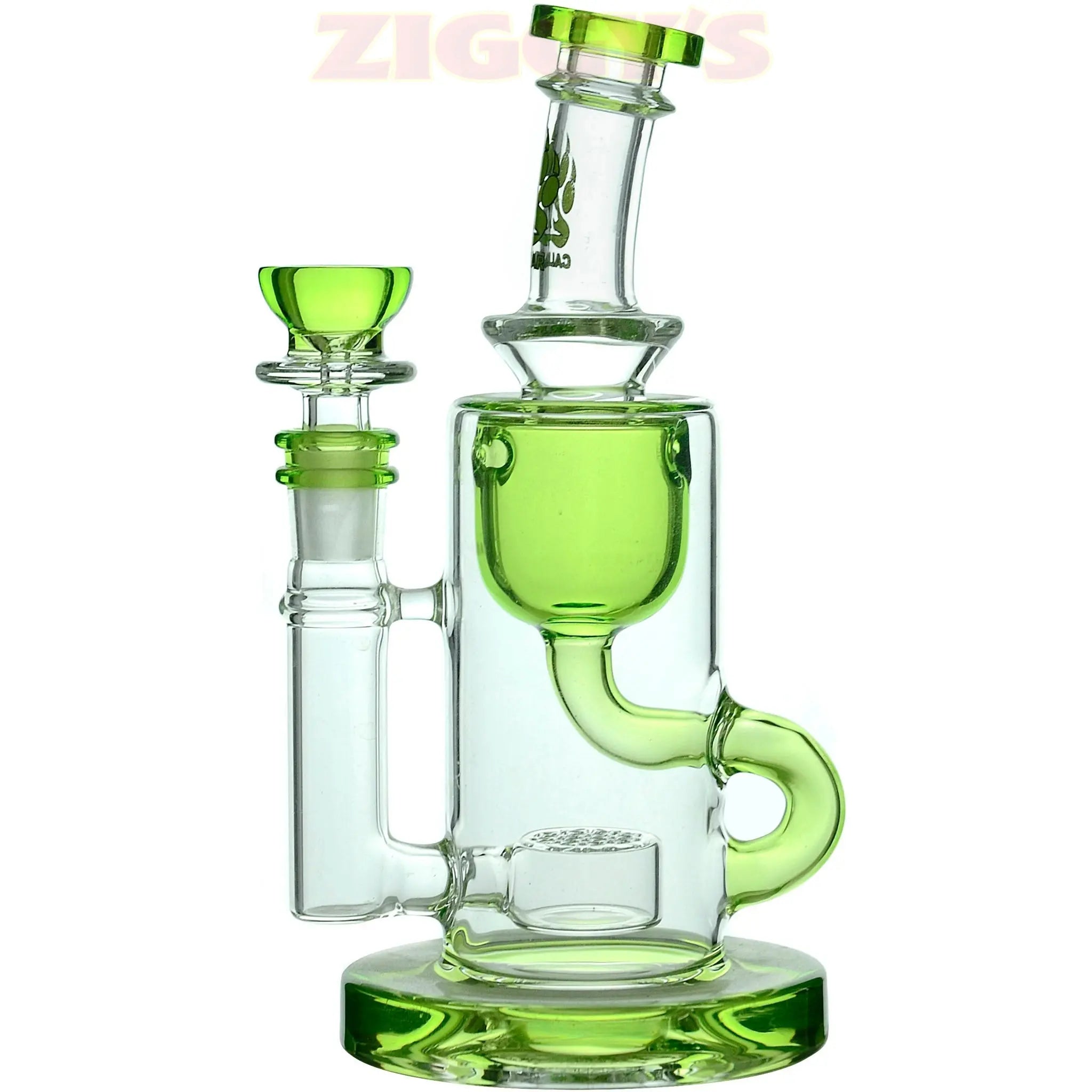 Calibear Flower Of Life Klein Recycler Smoke Drop