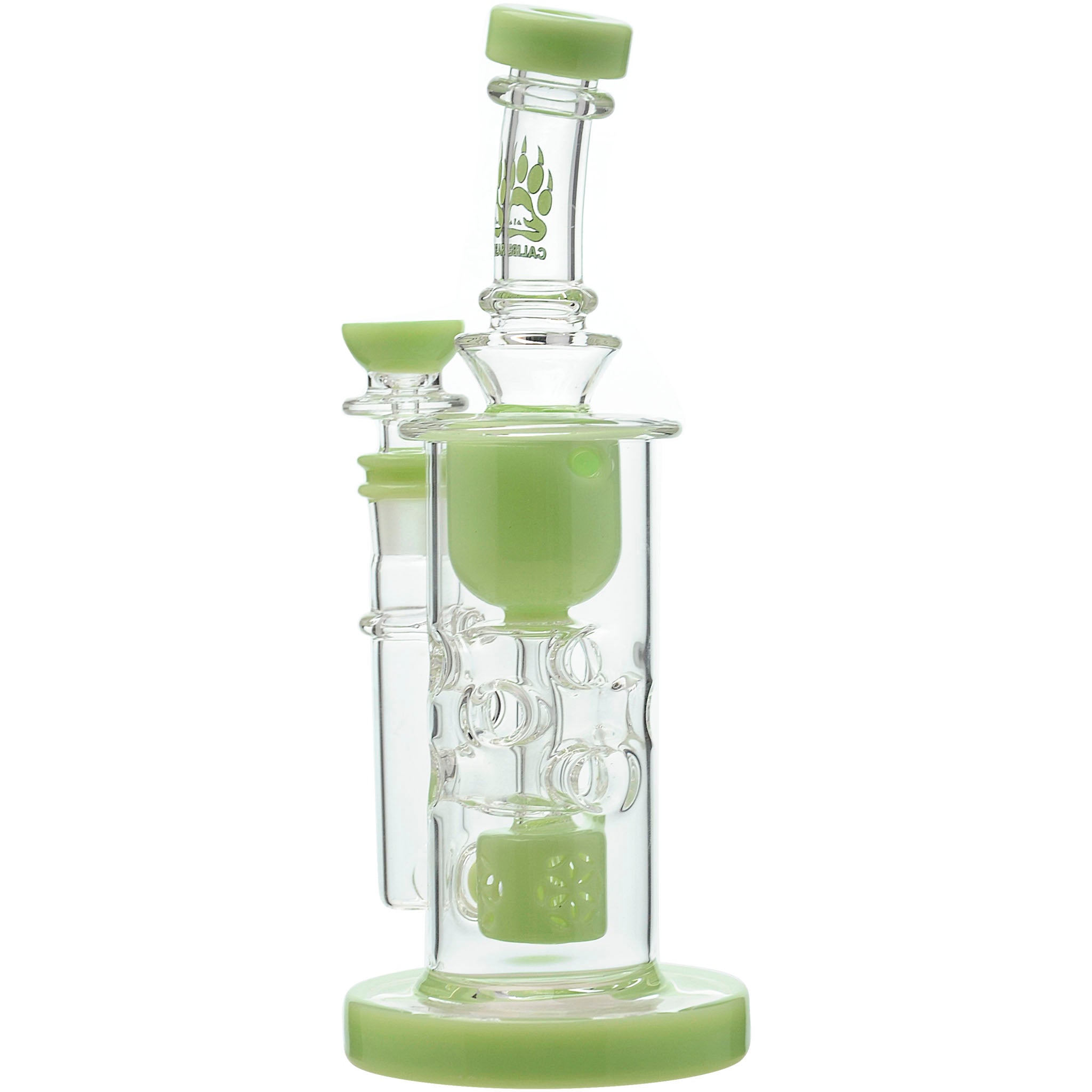 Calibear Nebula Seed of Life Percolator Dab Rig — view 47 | Ziggy's Miami