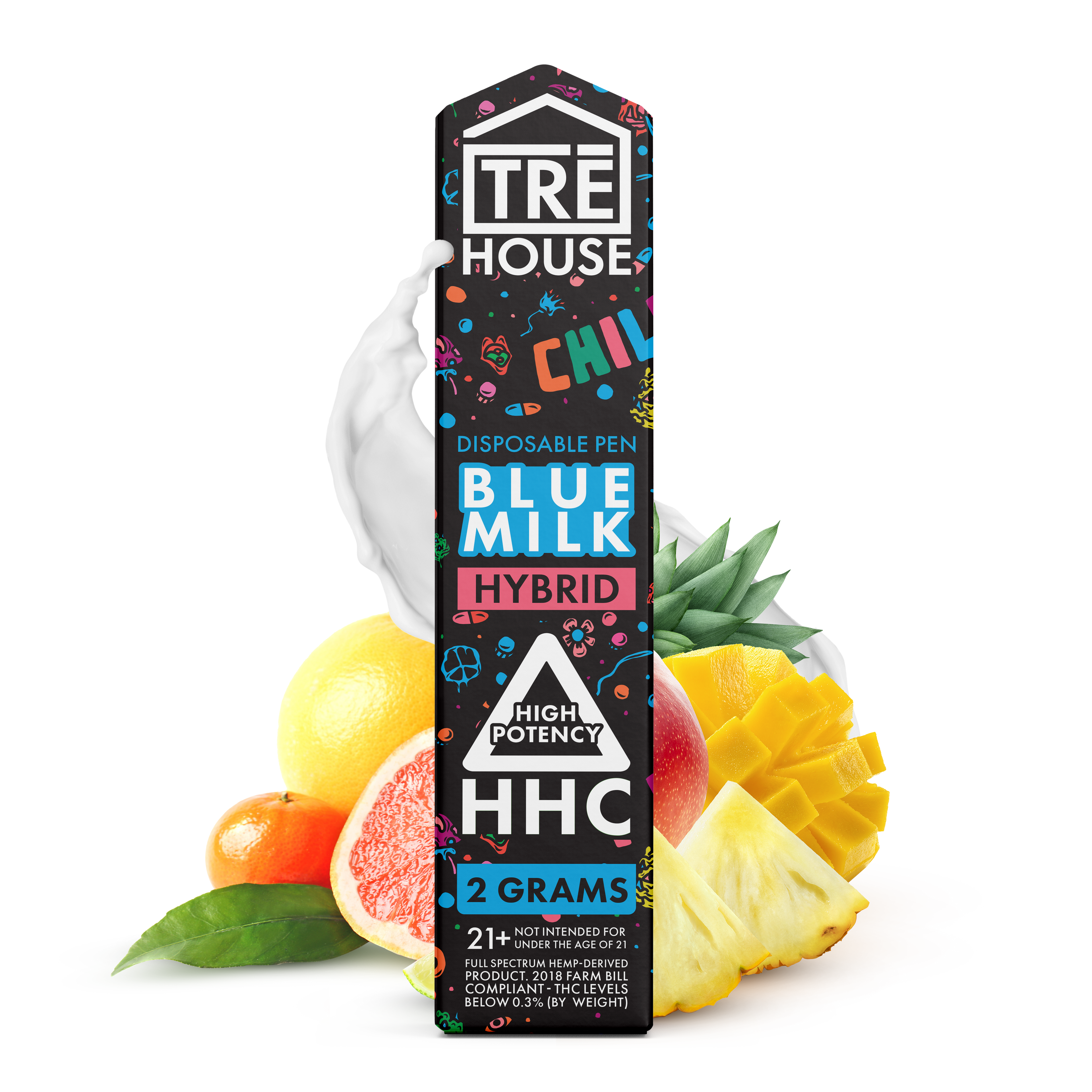 Pen - Blue Milk - HHC -  2 Grams