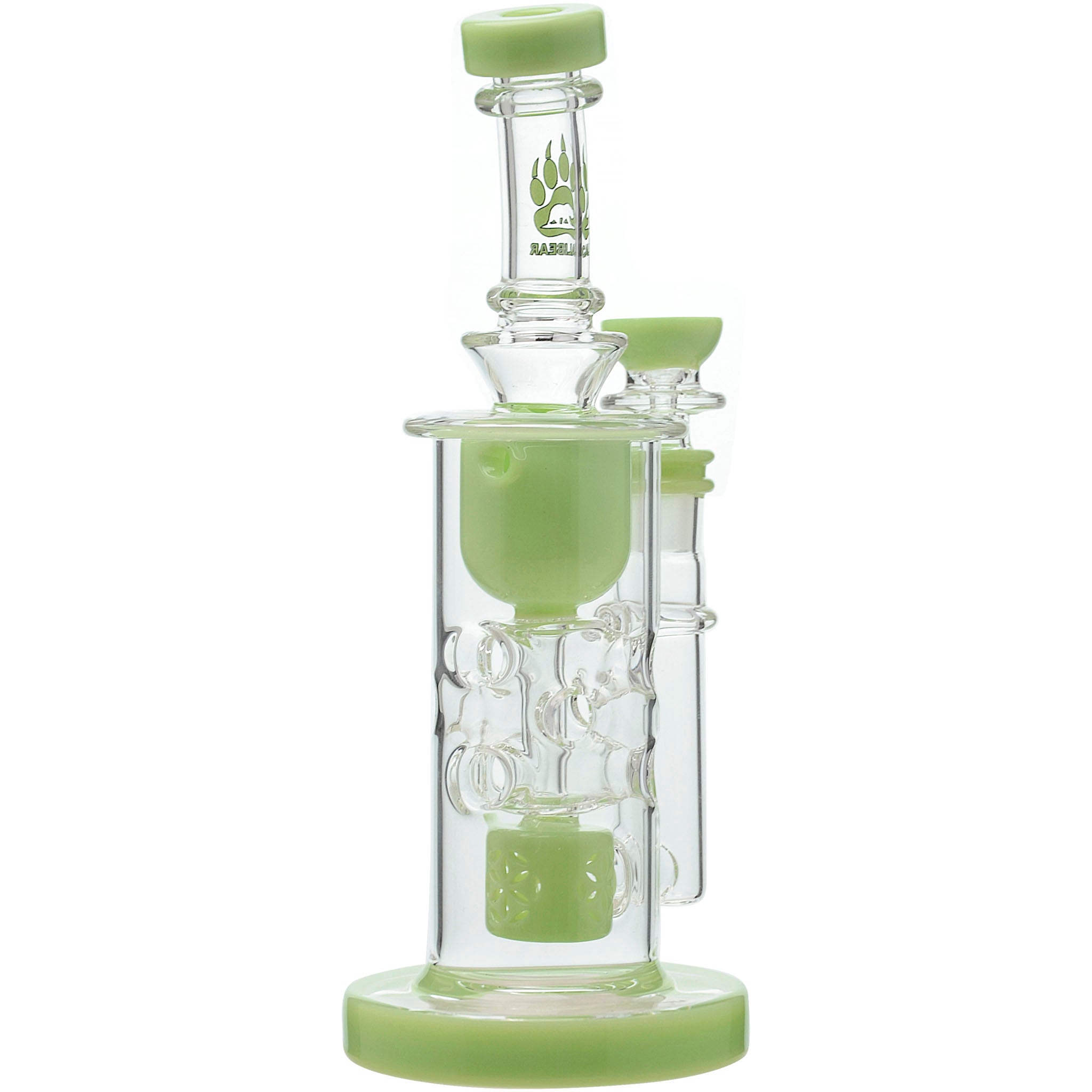 Calibear Nebula Seed of Life Percolator Dab Rig — view 43 | Ziggy's Miami