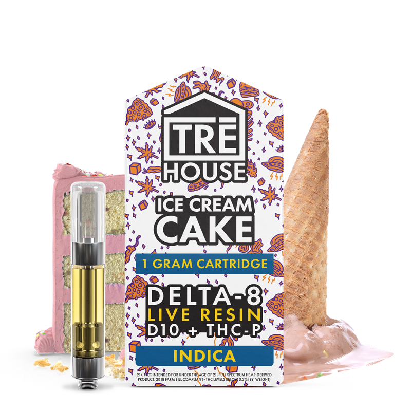Cartridges - Ice Cream Cake - Live Resin - Delta 8