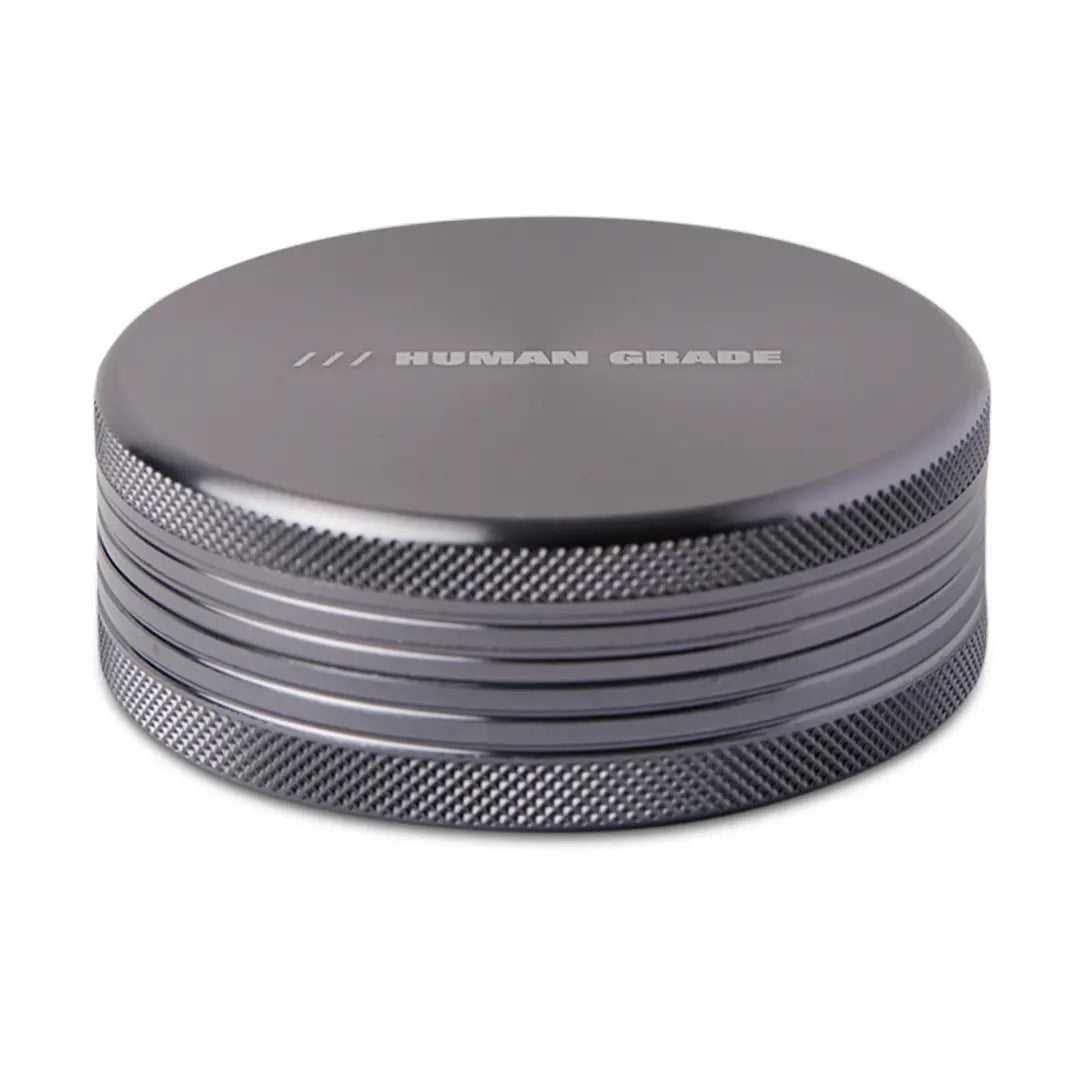 Human Grade Grinder 1C (2.5" 2-Piece) Smoke Drop