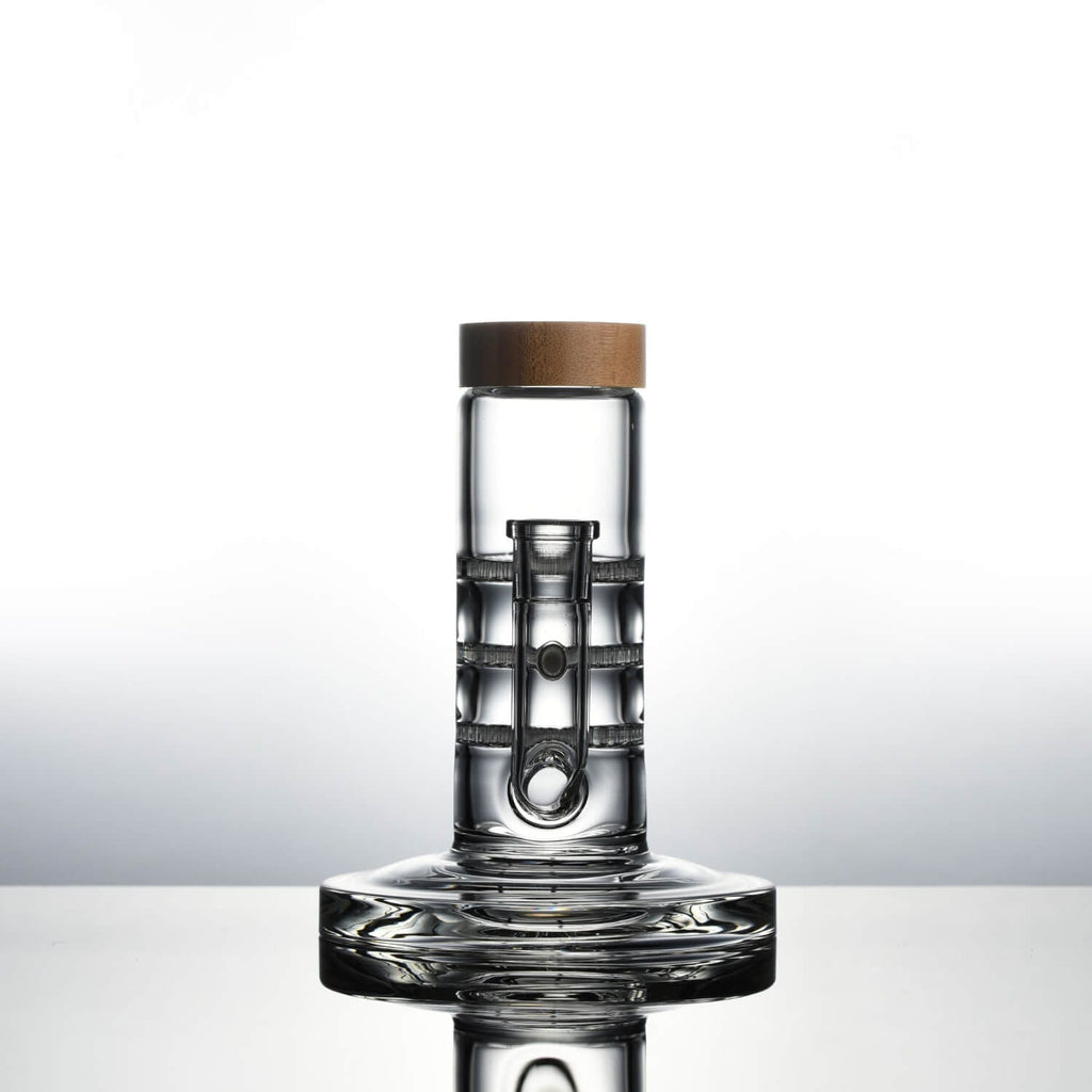 Vitae Glass Tri-combs Base