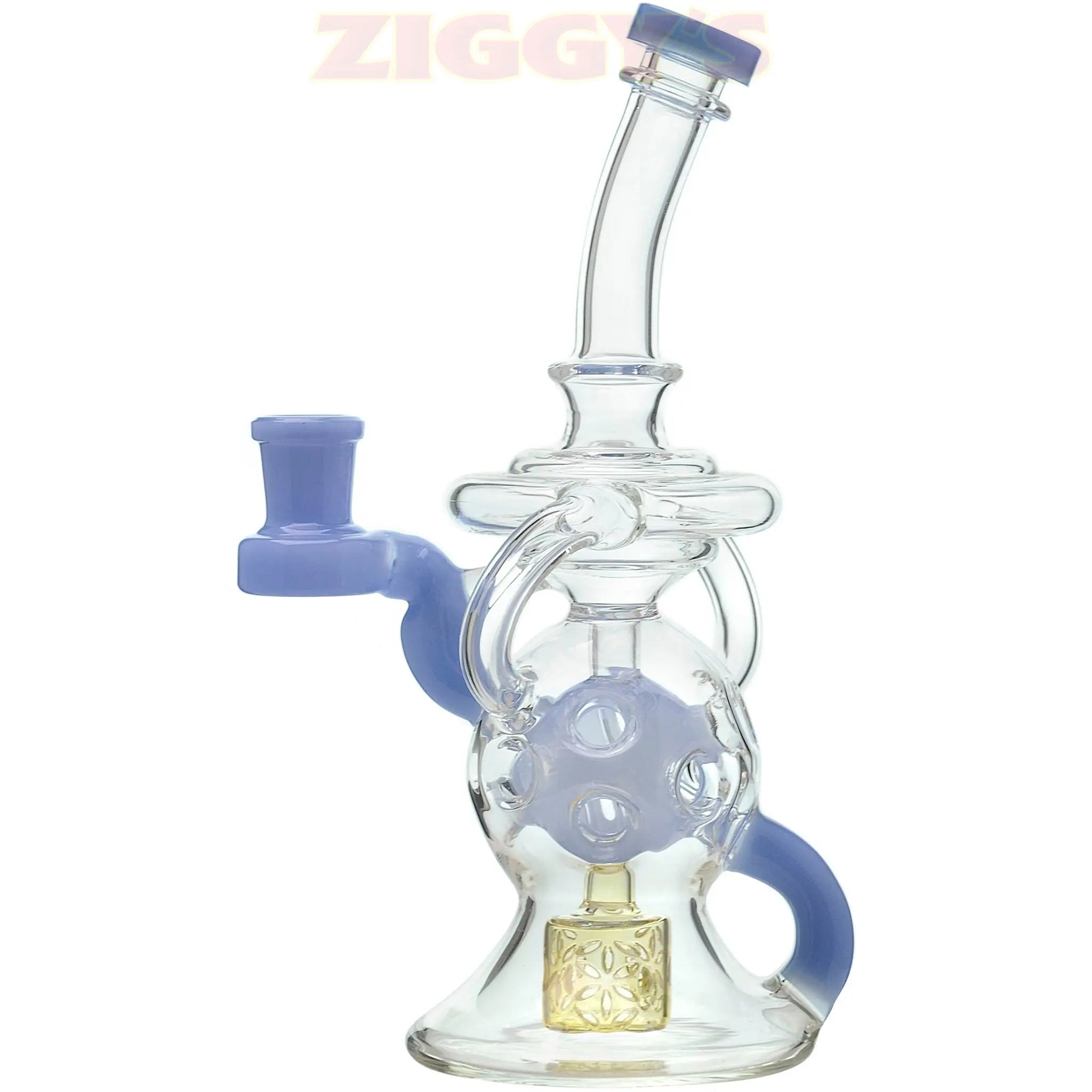 Calibear Infinity Loop Seed Of Life Klein Recycler Smoke Drop