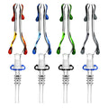 Terp Drip Dab Straw - 7.5" / Colors Vary
