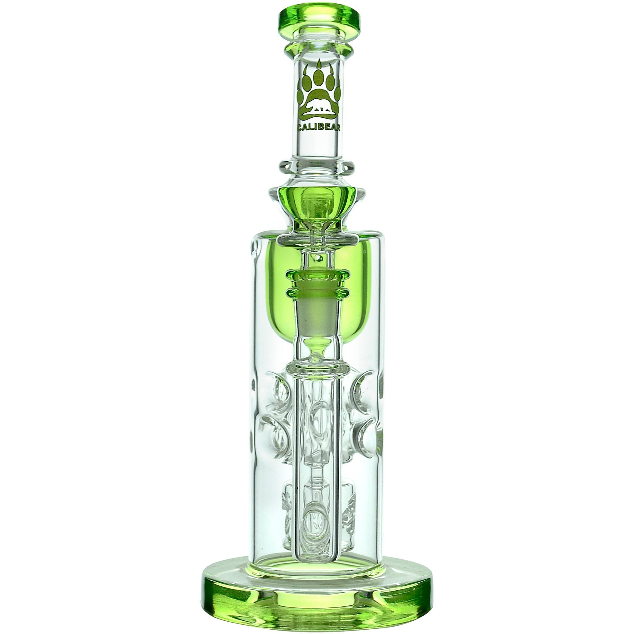 Calibear Nebula Seed of Life Percolator Dab Rig — view 18 | Ziggy's Miami