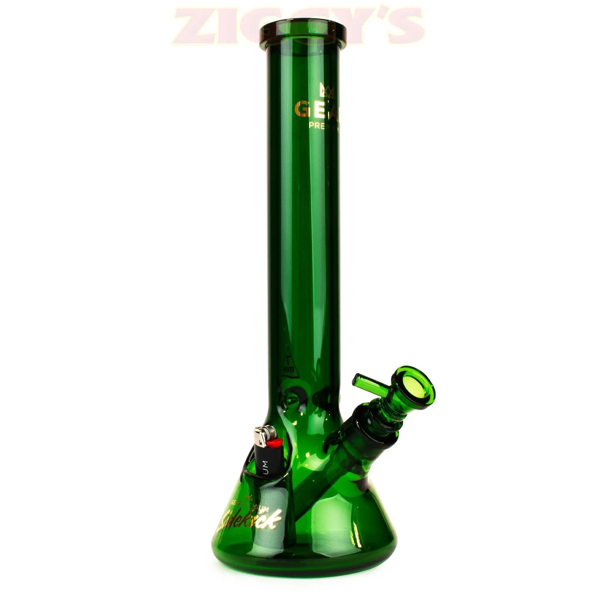 Gear Premium 15" Sidekick (Beaker) Water Pipe Smoke Drop