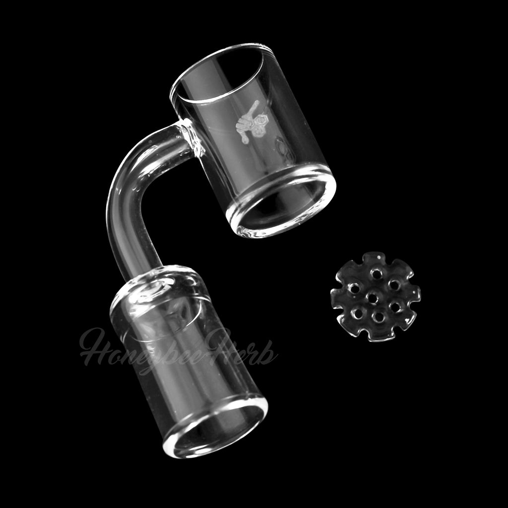Honey Disc Quartz Banger - 90° Degree | YL