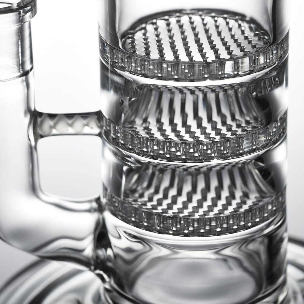 Vitae Glass Tri-combs Base