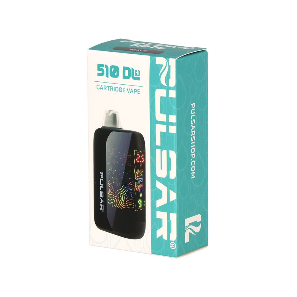 Pulsar 510 DL 6.0 Precision Voltage Control LCD Screen Vape Bar | 1000mAh | Solid Colors
